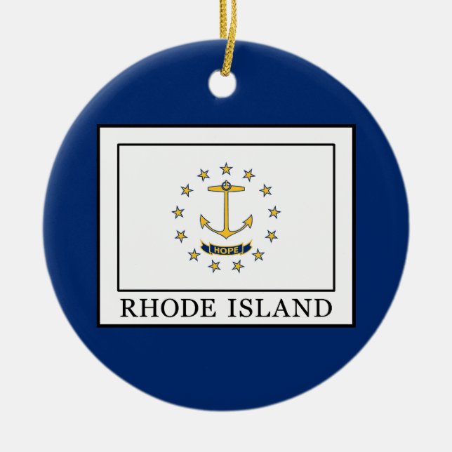 Rhode Island Keramikornament (Vorne)