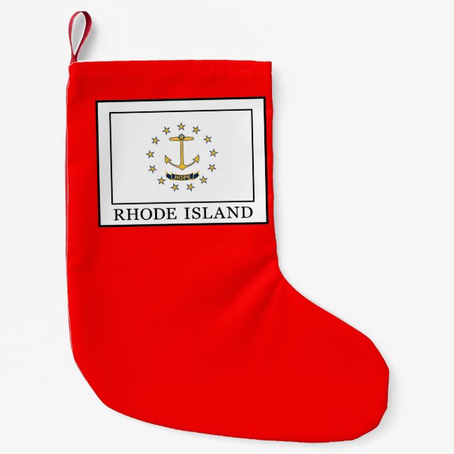 Rhode Island Kleiner Weihnachtsstrumpf (Vorderseite)
