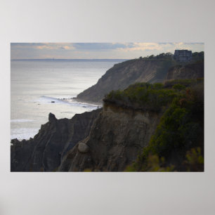 Rhode Island Klippen-Wasserlandschafts-Plakat Poster