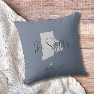 Rhode Island Kontur Throw Kissen
