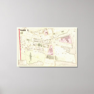 Rhode Island Krankenhaus stopfen Schule voll Leinwanddruck