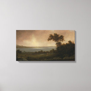 Rhode Island Landschaft von Martin Johnson Heade Leinwanddruck