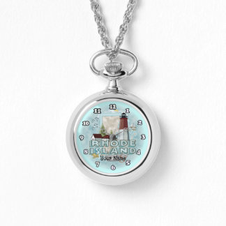 Rhode Island Leuchtturm Armbanduhr