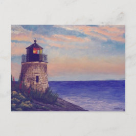 Rhode Island Lighthouse Postkarte