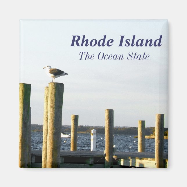 Rhode Island-Magnet Magnet (Vorne)