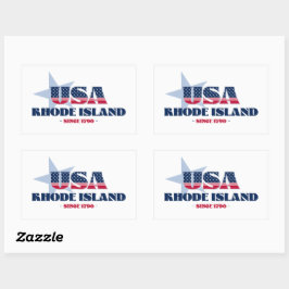 Rhode Island Mein Zuhause Staat Sticker