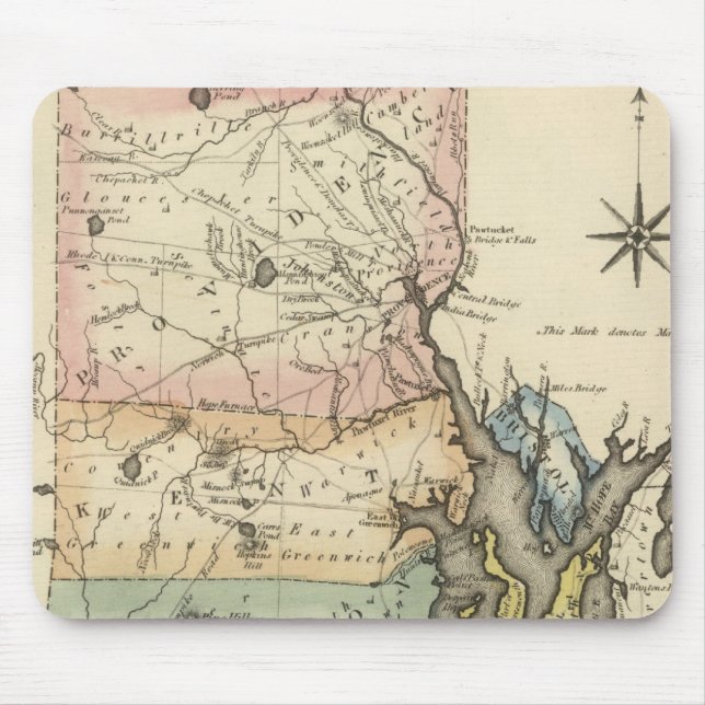 Rhode Island Mousepad (Vorne)