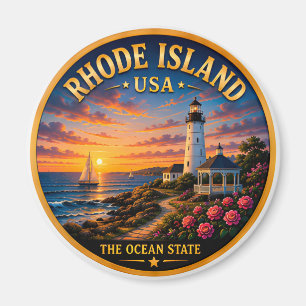 Rhode Island Newport-Ansichten von Herrenhäusern � Magnet
