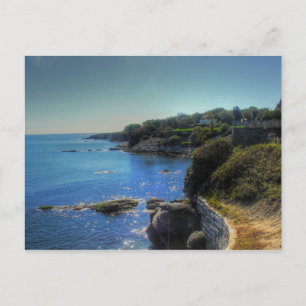 Rhode Island, Newport Cliff Walk - Postkarte