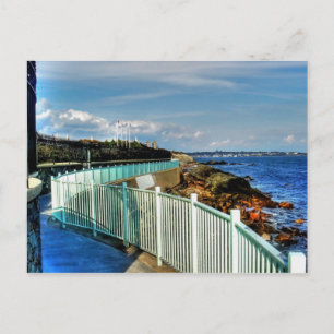 Rhode Island, Newport Cliff Walk - Postkarte