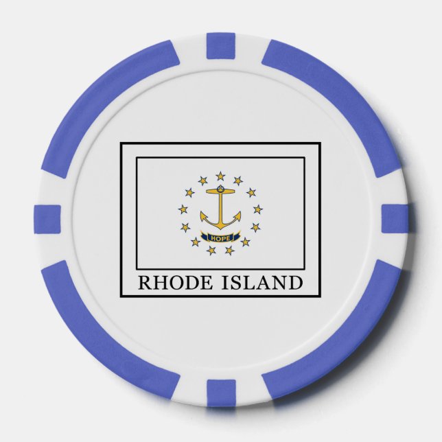 Rhode Island Pokerchips (Vorderseite)