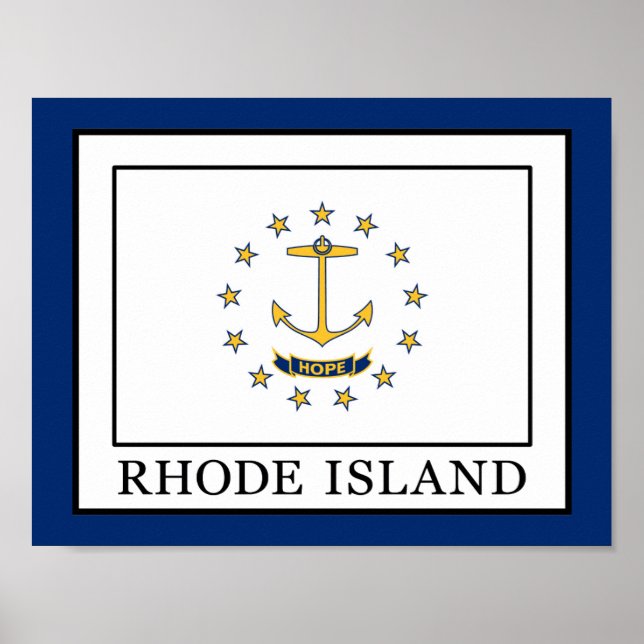 Rhode Island Poster (Vorne)