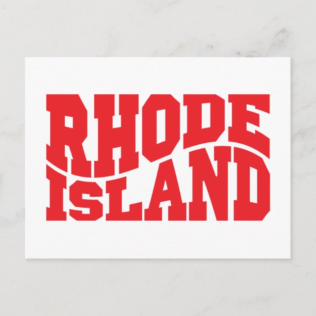 Rhode Island Postkarte (Vorderseite)