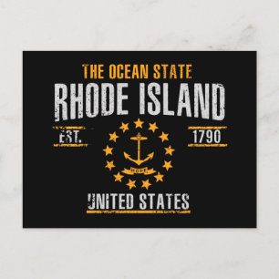 Rhode Island Postkarte