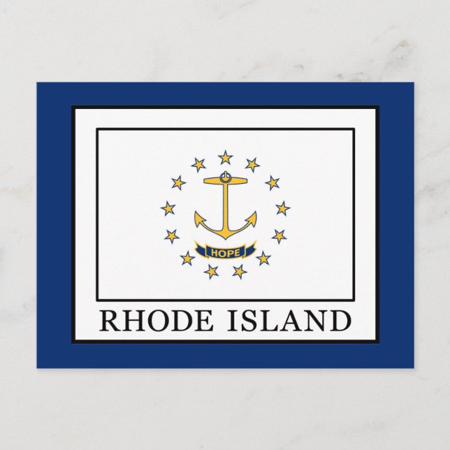 Rhode Island Postkarte (Vorderseite)