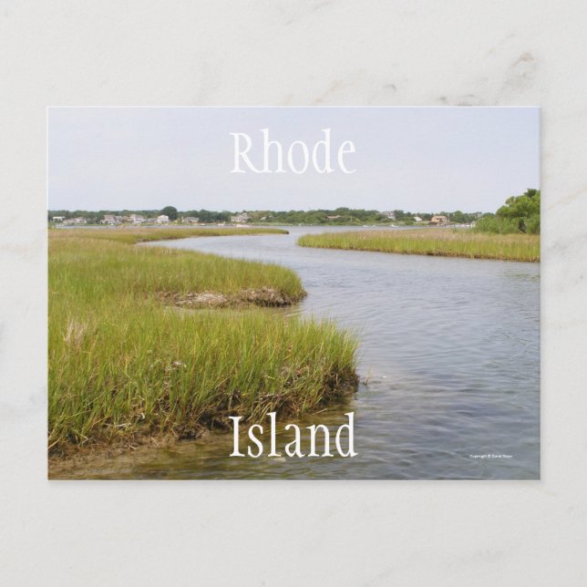 Rhode Island Postkarte (Vorderseite)