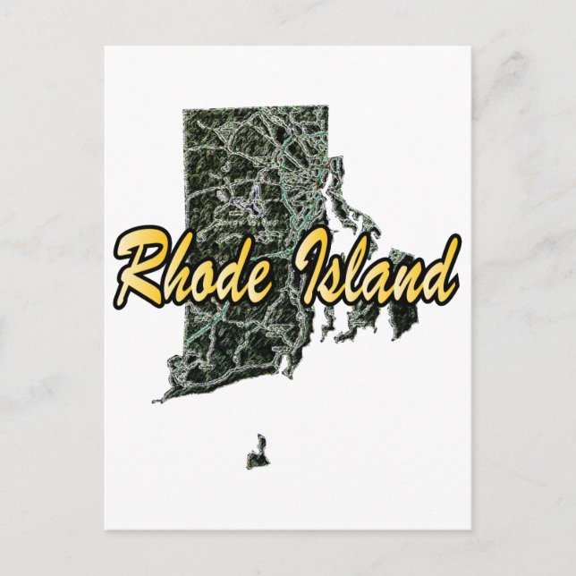 Rhode Island Postkarte (Vorderseite)
