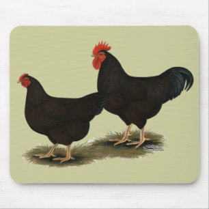 Rhode Island Red Bantams Mousepad