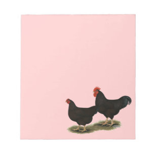 Rhode Island Red Bantams Notizblock