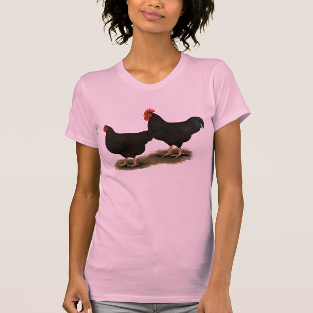 Rhode Island Red Bantams T-Shirt (Vorderseite)