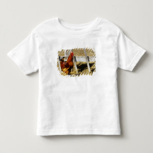 Rhode Island Red Hahn Kleinkind T-shirt