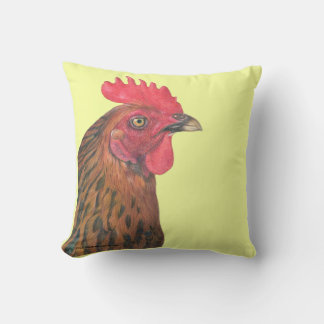 Rhode Island Red Hen Kissen