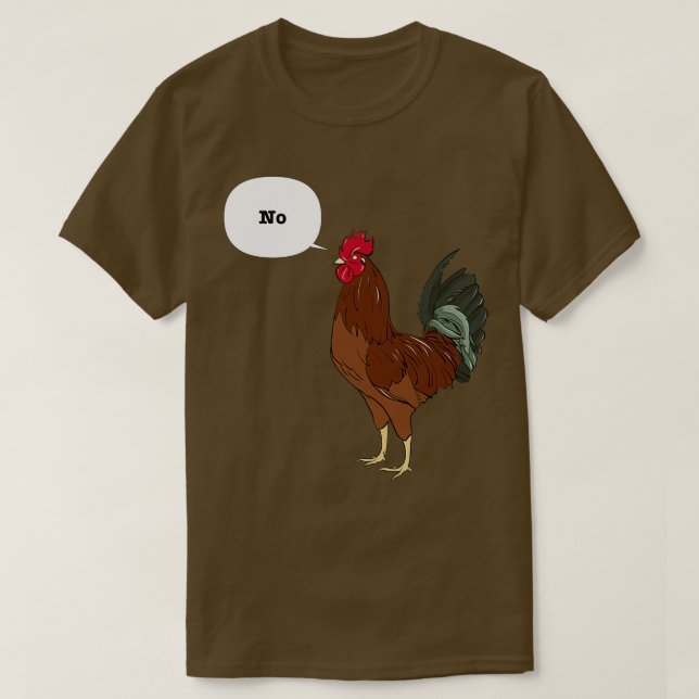 Rhode Island Red Rooster No T-Shirt (Design vorne)