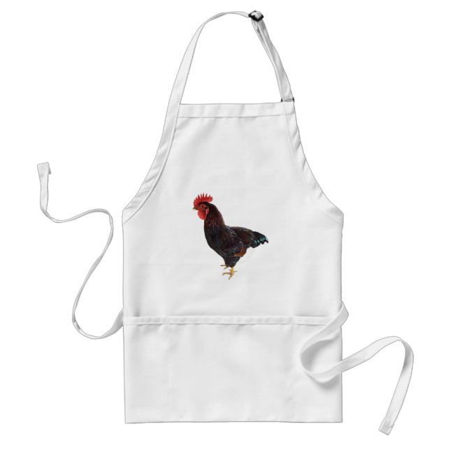 Rhode Island Red Rooster Schürze (Vorne)