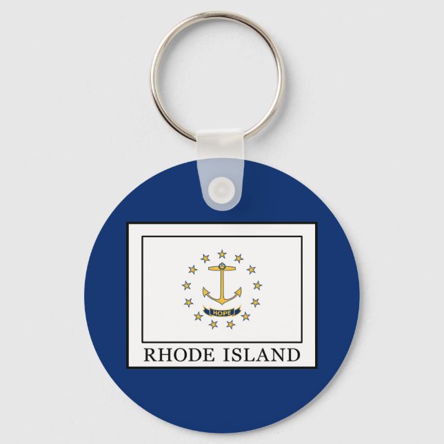 Rhode Island Schlüsselanhänger (Vorderseite)