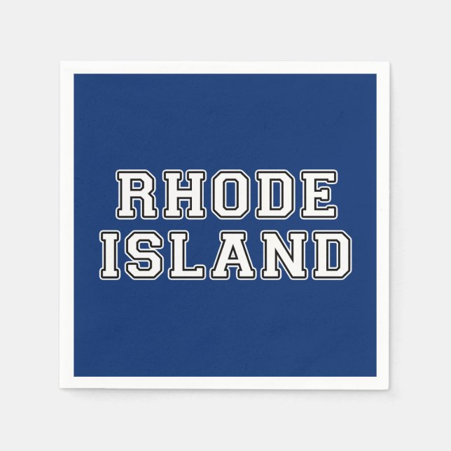 Rhode Island Serviette (Vorderseite)
