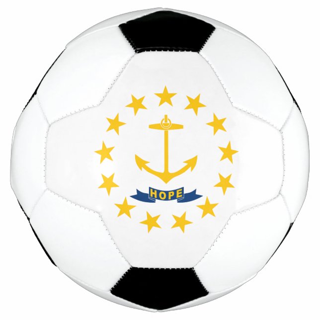 Rhode Island Staatsflagge Fußball (Vorderseite)