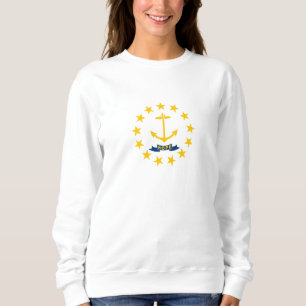 Rhode Island Staatsflagge Sweatshirt