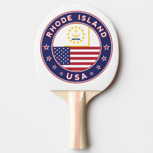 Rhode Island Tischtennis Schläger