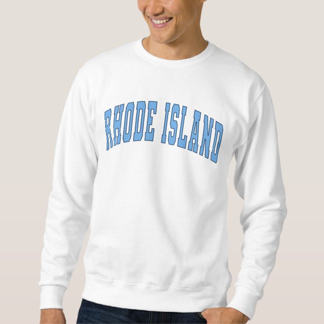 Rhode Island Vintage Uni Sweatshirt (Vorderseite)