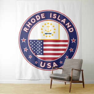Rhode Island Wandteppich
