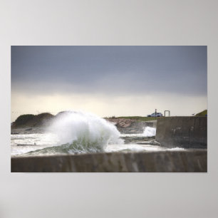 Rhode Island-Wasserlandschafts-Plakat Poster