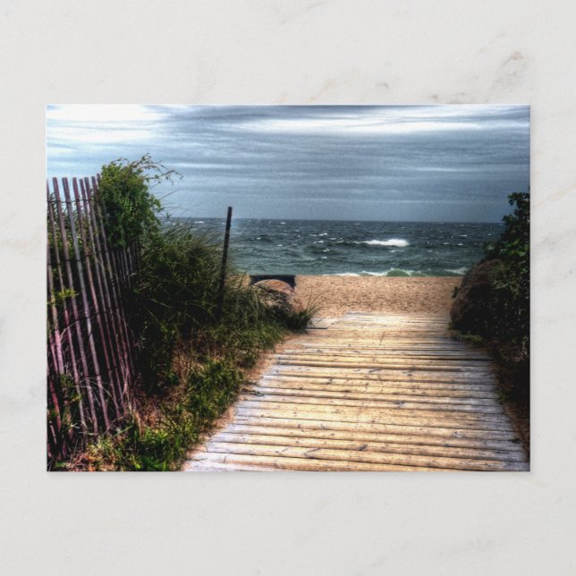 Rhode Island, Weekapaug Picture Postkarte (Vorderseite)