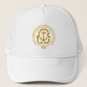 Rhode Island-Zeichen Truckerkappe