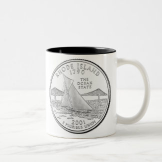 Rhode Island Zweifarbige Tasse