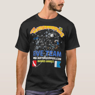 Rhodes Scuba Diving Team von Waterhoppers T-Shirt