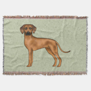 Rhodesian Ridgeback Afrikanischer Löwenhund-Hunder Decke