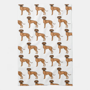 Rhodesian Ridgeback Brauner Afrikanischer Löwenhun Geschirrtuch