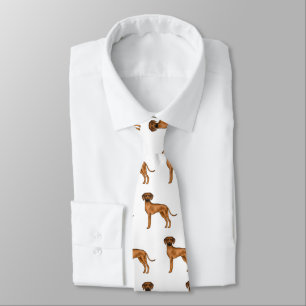 Rhodesian Ridgeback Brauner Afrikanischer Löwenhun Krawatte