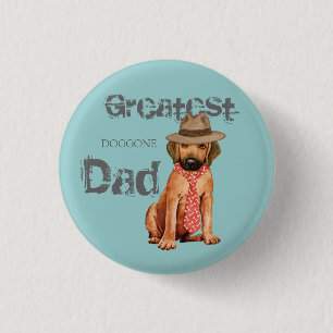 Rhodesian Ridgeback Button
