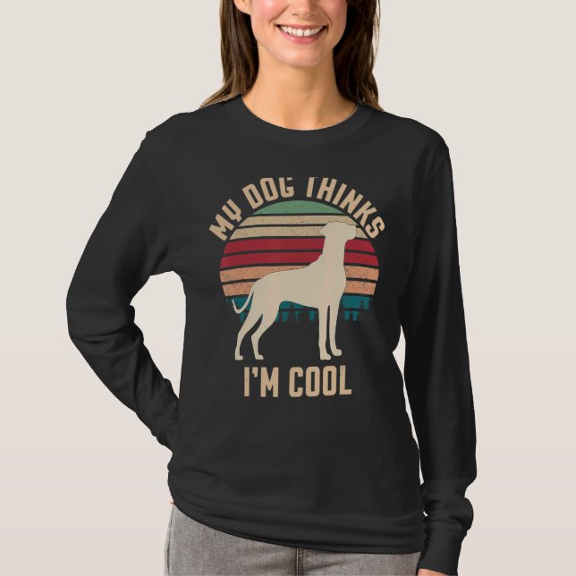 Rhodesian Ridgeback Dog Retro 1 T-Shirt (Vorderseite)