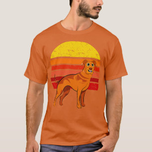Rhodesian Ridgeback Dog Retro T-Shirt