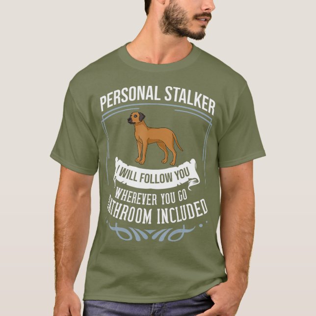 Rhodesian Ridgeback Dog Welpen Eigentümer Lover _1 T-Shirt (Vorderseite)