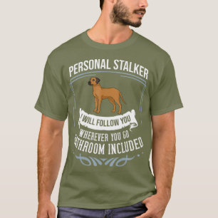 Rhodesian Ridgeback Dog Welpen Eigentümer Lover _ T-Shirt