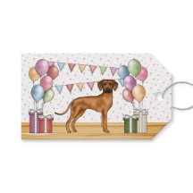 Rhodesian Ridgeback farbenfrohe Pastel Happy Birth