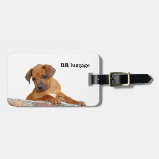 Rhodesian Ridgeback Gepäckanhänger